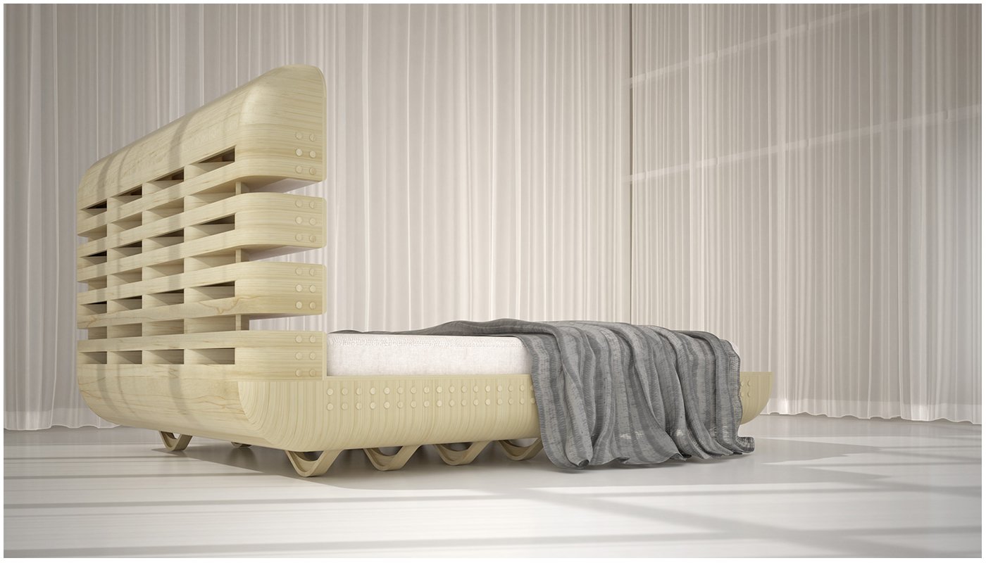 The floating bed, image 1