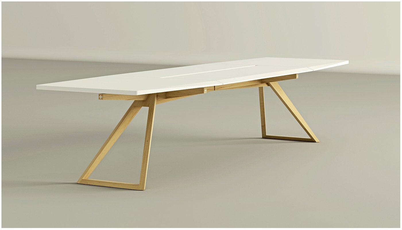 White table, image 1